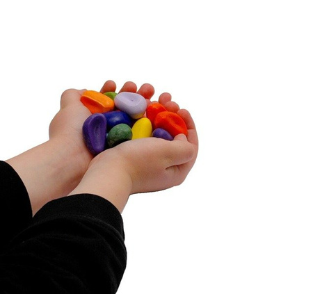 Kredki Crayon Rocks w bawełnianym woreczku  - 8 kolorów