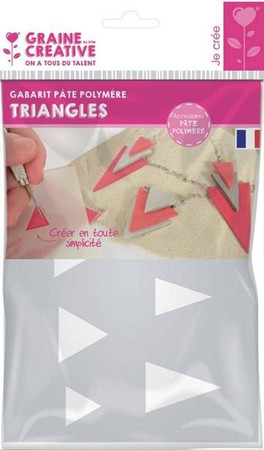 Szablon do Wycinania Trójkąty