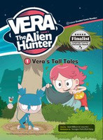 Komiks dla dzieci po angielsku Vera The Alien Hunter Level 1 Część 1
