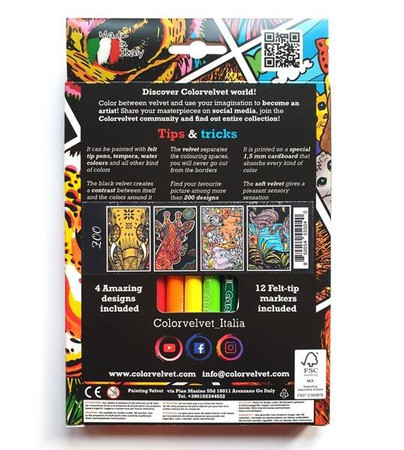 Welwetowy zestaw podróżny ZOO