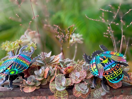 Box Candiy, zestaw kreatywny 3D zdrapka Robaczki