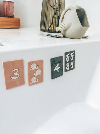 Silikonowe karty do gry Scrunch - Błękitny