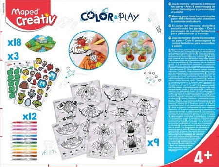 Maped Creativ Memory Koloruj I Baw Się