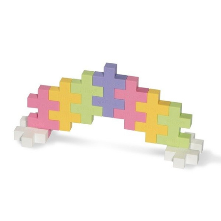 Plus-Plus, Midi Pastel Tuba - 15 szt.