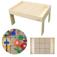 MASTERKIDZ Drewniany Stół Edukacyjny Stolik Top STEM WALL