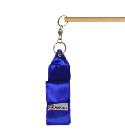 Wstążka gimnastyczna 2 m - granatowa