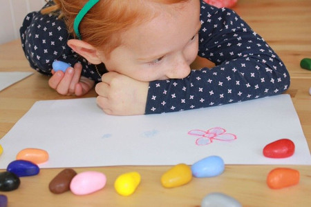 Kredki Crayon Rocks w bawełnianym woreczku - 16 kolorów