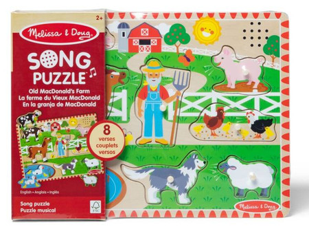 Puzzle muzyczne Old MacDonald Melissa & Doug