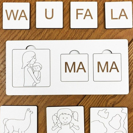 Układanka Sylabowa Cz.1