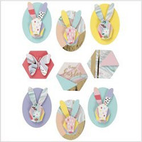 Naklejki 3D Wielkanocne Zajączki