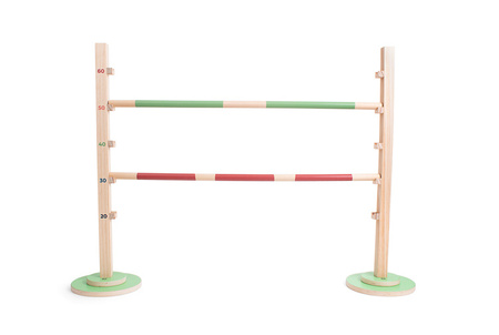 BS Toys, Drewniana gra sportowa Skok przez płotki limbo