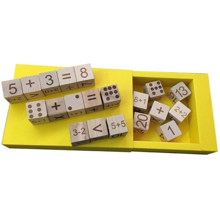 Kostki Cyfry, Liczby i Działania Matematyczne