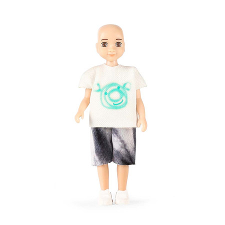 Lalka do przebierania do domku dla lalek zestaw, zabawka dla dzieci, Lundby