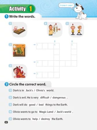 Komiks dla dzieci po angielsku Magic Adventures Level 3 Część 2