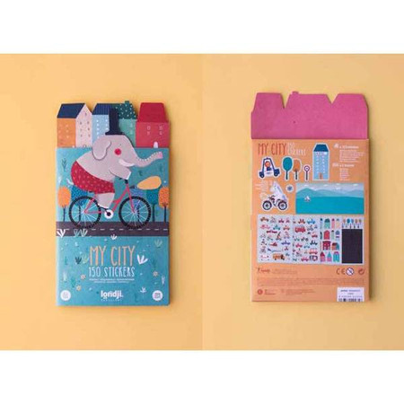 Naklejki wielorazowe Moje Miasto | Londji®