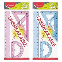 Zest. Study Niełam. 4 Elem. Linijki 30Cm, 2 Ekier.,Kątomierz