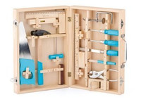 Mały Majsterkowicz - Zestaw półprofesjonalnych narzędzi dla dzieci w skrzynce