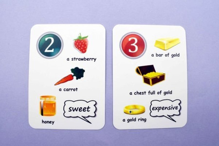 Fun Card English ADJECTIVES, COMPARATIVES AND SUPERLATIVES