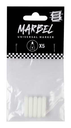Końcówki do markerów MARBEL 4 mm 5 szt.