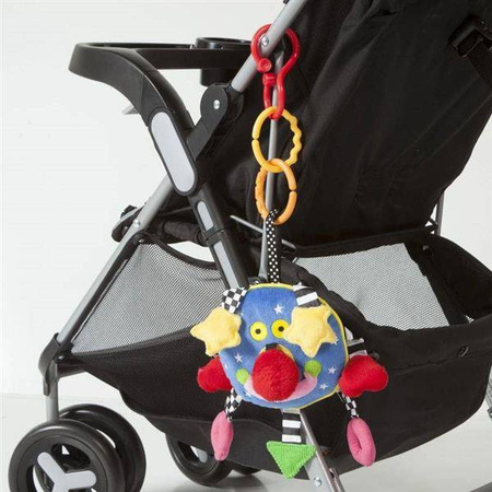 Kontrastowy Stworek zawieszka Whoozit 211220-Manhattan Toy, zabawki dla niemowląt