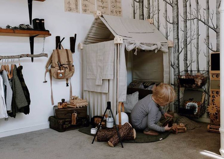 Drewniane klocki konstrukcyjne Maxi Trigonos Kernel Kreema - 44 el.