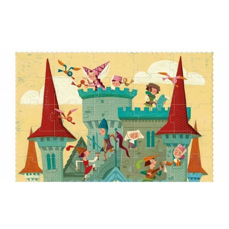 Puzzle dla dzieci, Ruszaj do Średniowiecza! 100 el | Londji®