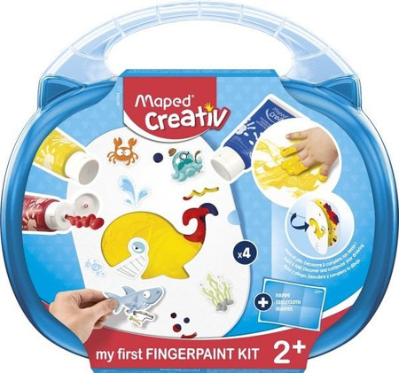 Maped Creativ Farby Do Malowania Palcami Walizka