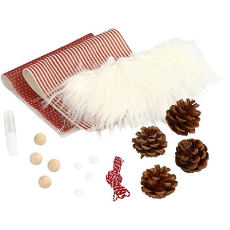 Brodate elfy wiszące