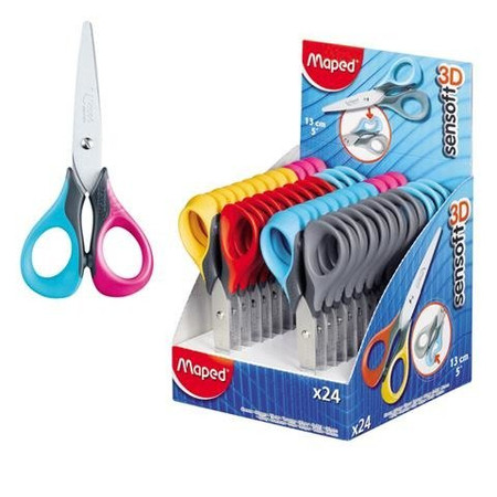 Nożyczki Sensoft 3D 13 cm Elastyczny Uchwyt 1szt.