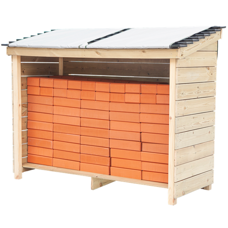 CLASSIC WORLD EDU Drewniany Składzik Ogrodowy Pojemnik