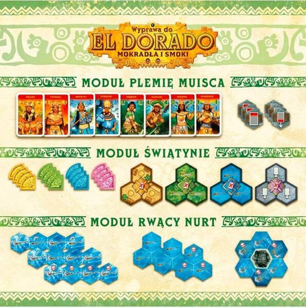 Gra Wyprawa do El Dorado Mokradła i smoki