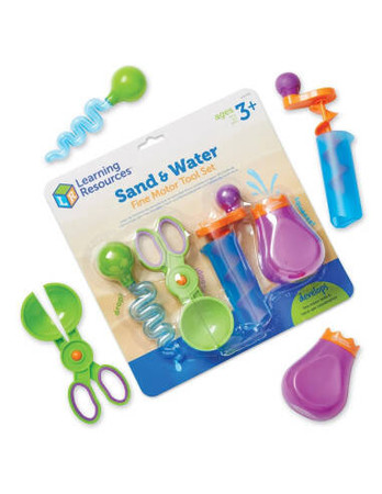 Learning Resources | Zestaw do rozwoju małej motoryki - woda i piasek