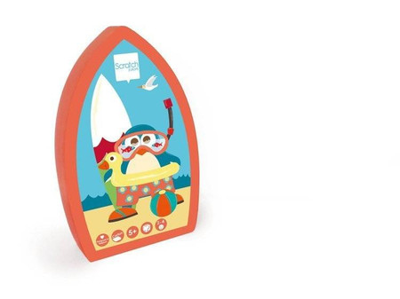 Scratch, Gra logiczna -  Karty Znajdź Pingwina