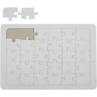 Puzzle do pomalowania A4 30x21xcm