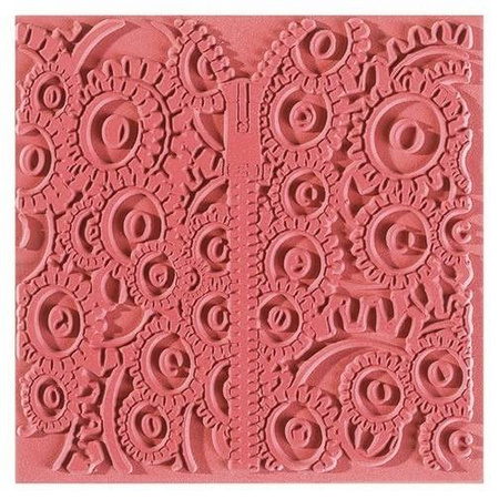 Płytka z teksturą Mechanizmy 9x9 cm