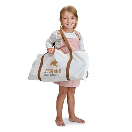 Drewniany zestaw do gry w krykieta, Tender Leaf Toys