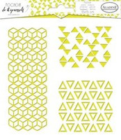 Szablon 15x15 cm Trio Geometryczne 2