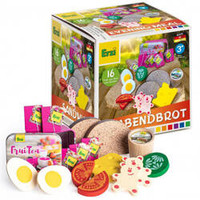 Kolacja drewniany zestaw mały kucharz Erzi 28142