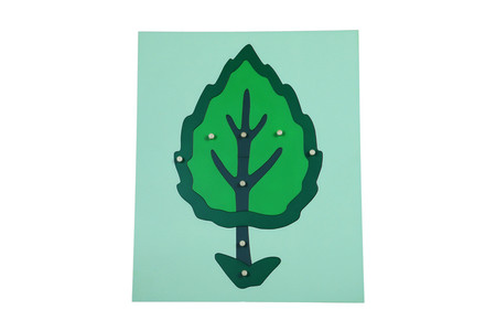 Moyo Montessori | Puzzle - Duży liść BIO0270-1_B032