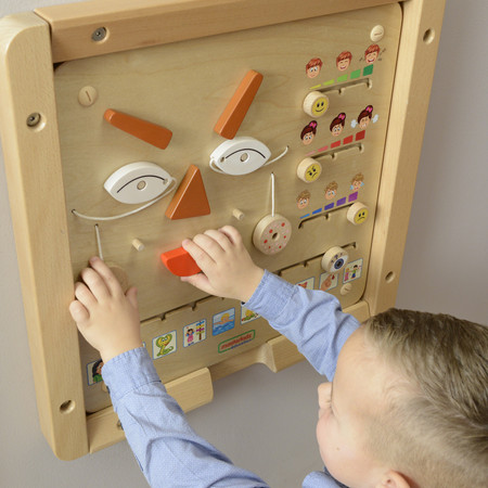 MASTERKIDZ Tablica Edukacyjna Jak Się Czujesz?  Nauka Emocji