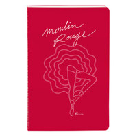 Zeszyt 11x17cm 32k Moulin Rouge mix
