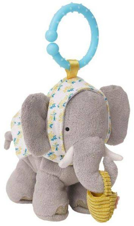 Zawieszka do wózka Bajkowy Słonik 161500-Manhattan Toy, zabawki dla niemowląt