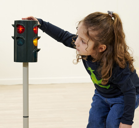 BIG Sygnalizacja świetlna Sygnalizator Idealna do zajęć w przedszkolu