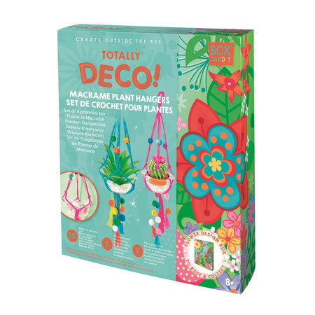 Box Candiy, zestaw kreatywny Zawieszki na doniczkę Makrama