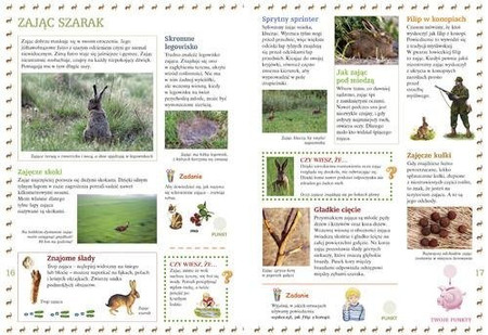 Ślady i tropy zwierząt. Młody Obserwator Przyrody