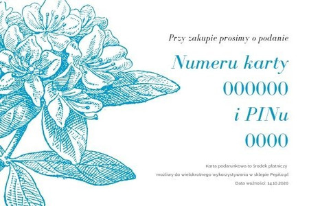 Karta podarunkowa z okazji Dnia Nauczyciela - 50zł