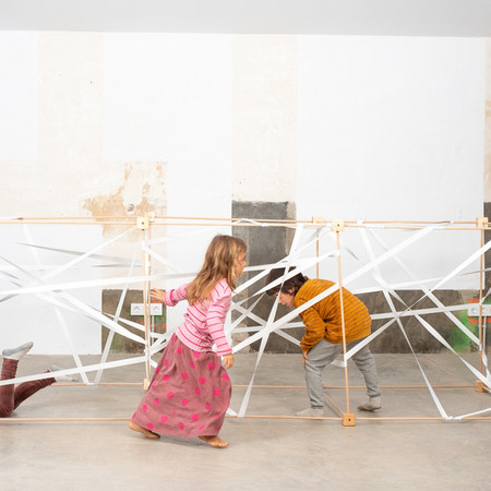 Drewniane patyczki konstrukcyjne Trigonos Cubic - 20 el.