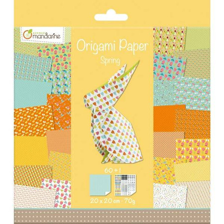 Papier Origami Wiosna 20x20cm, 70g