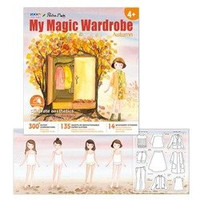 Książka do zabawy Moja Magiczna Garderoba Jesień