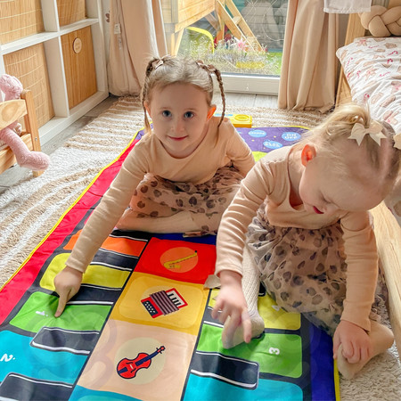 WOOPIE Interaktywna Mata Muzyczna do Tańca XXL